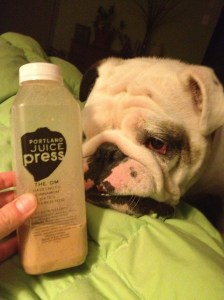 super delicious OM juice from Portland Juice Press
