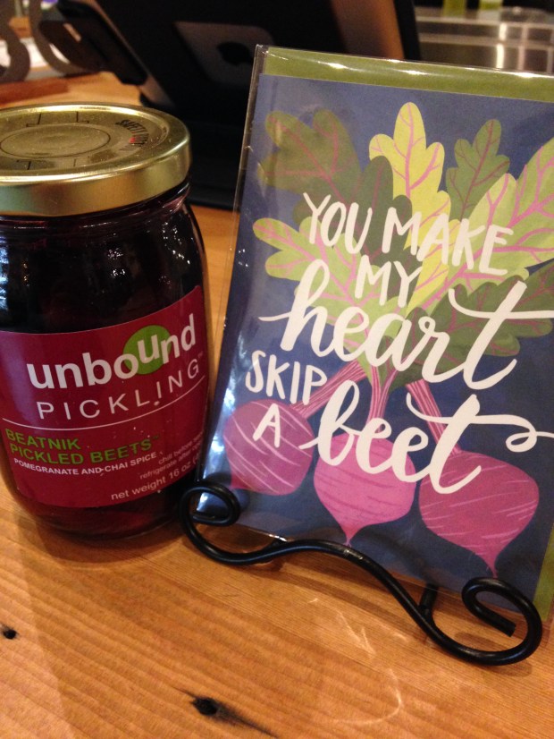 But what we do want is this ridiculously adorable card, and maybe some pickled beets to go with it...