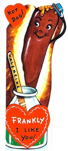 Maybe the vest vintage valentine of all time. 