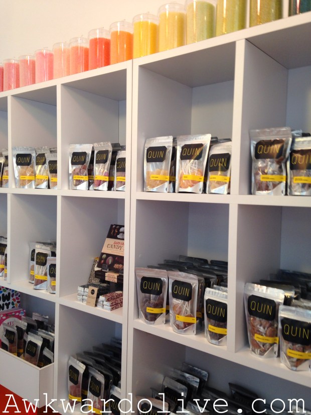 Stopped into Sprinklefingers to stock up on all the Quin Candy Goodness