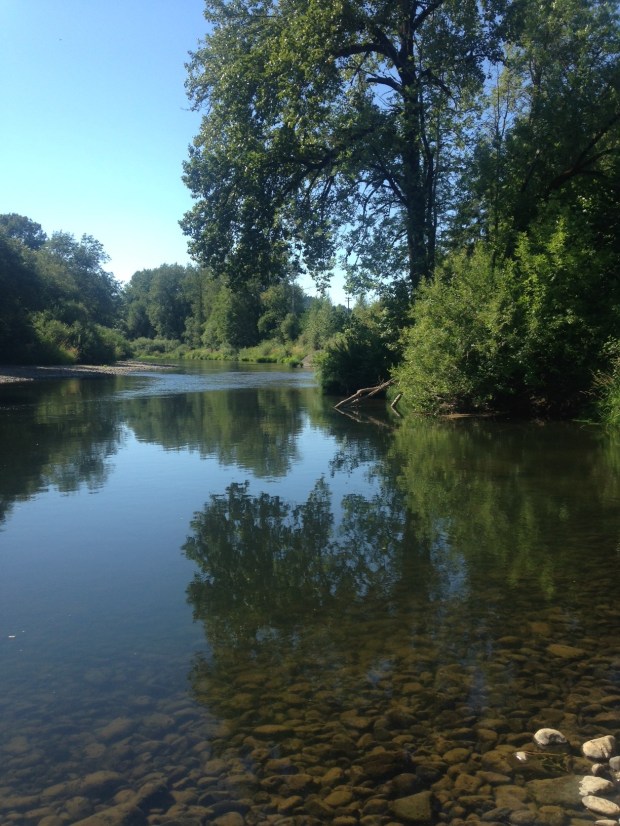 swimming in this river for hours