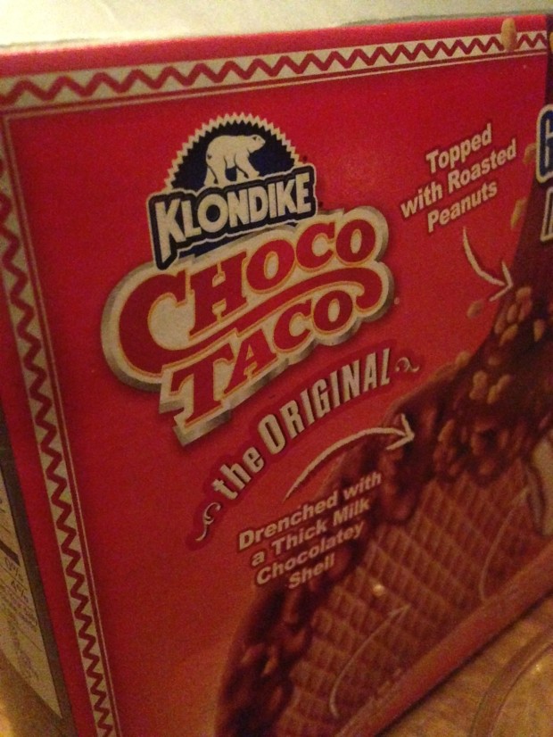 That even though my best friend doesn't like dessert, he keeps a freezer full of Choco Tacos for when we have dinner parties.